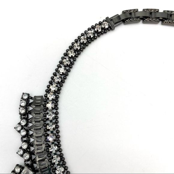 Stella & Dot Hematite Palladian Necklace - Picture 8 of 16